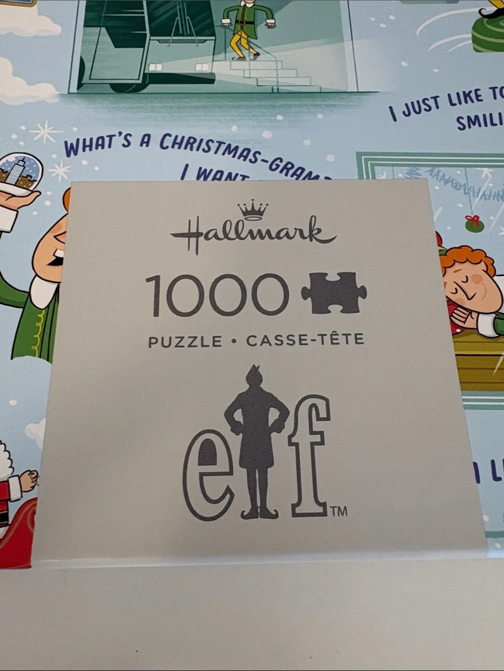 Hallmark 1000-Piece Journey To New York Elf Movie Puzzle